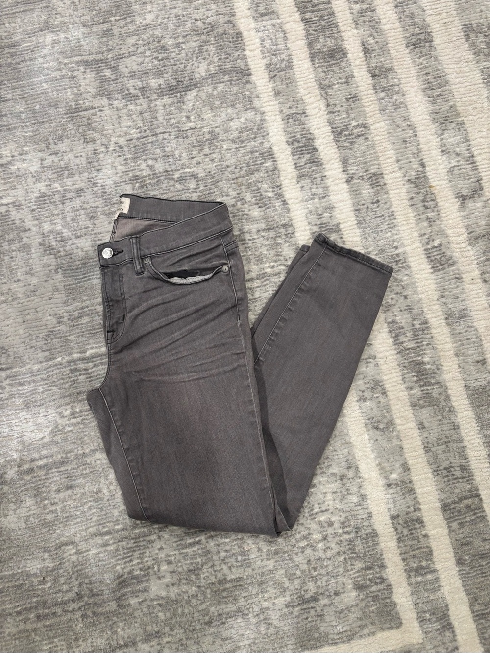 J. Crew Slim Straight Gray women's Jeans